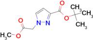 tert-butyl 1-(2-methoxy-2-oxoethyl)-1H-pyrazole-3-carboxylate