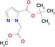 tert-butyl 1-(2-methoxy-2-oxoethyl)-1H-pyrazole-5-carboxylate