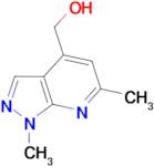 (1,6-dimethyl-1H-pyrazolo[3,4-b]pyridin-4-yl)methanol