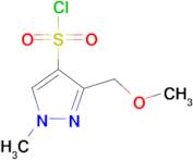 3-(methoxymethyl)-1-methyl-1H-pyrazole-4-sulfonyl chloride