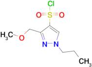 3-(methoxymethyl)-1-propyl-1H-pyrazole-4-sulfonyl chloride