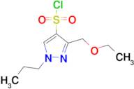 3-(ethoxymethyl)-1-propyl-1H-pyrazole-4-sulfonyl chloride