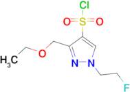 3-(ethoxymethyl)-1-(2-fluoroethyl)-1H-pyrazole-4-sulfonyl chloride