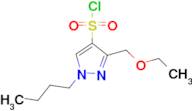 1-butyl-3-(ethoxymethyl)-1H-pyrazole-4-sulfonyl chloride