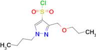 1-butyl-3-(propoxymethyl)-1H-pyrazole-4-sulfonyl chloride