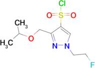 1-(2-fluoroethyl)-3-(isopropoxymethyl)-1H-pyrazole-4-sulfonyl chloride