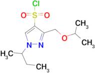 1-sec-butyl-3-(isopropoxymethyl)-1H-pyrazole-4-sulfonyl chloride