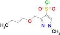 3-(butoxymethyl)-1-methyl-1H-pyrazole-4-sulfonyl chloride