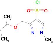 3-(sec-butoxymethyl)-1-methyl-1H-pyrazole-4-sulfonyl chloride