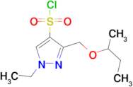 3-(sec-butoxymethyl)-1-ethyl-1H-pyrazole-4-sulfonyl chloride