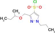 3-(sec-butoxymethyl)-1-propyl-1H-pyrazole-4-sulfonyl chloride