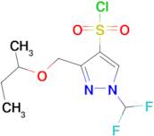 3-(sec-Butoxymethyl)-1-(difluoromethyl)-1H-pyrazole-4-sulfonyl chloride