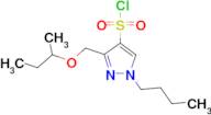 3-(sec-butoxymethyl)-1-butyl-1H-pyrazole-4-sulfonyl chloride