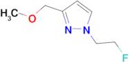 1-(2-fluoroethyl)-3-(methoxymethyl)-1H-pyrazole