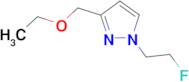 3-(ethoxymethyl)-1-(2-fluoroethyl)-1H-pyrazole