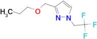 3-(propoxymethyl)-1-(2,2,2-trifluoroethyl)-1H-pyrazole