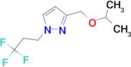 3-(isopropoxymethyl)-1-(3,3,3-trifluoropropyl)-1H-pyrazole