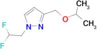 1-(2,2-difluoroethyl)-3-(isopropoxymethyl)-1H-pyrazole