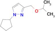 1-cyclopentyl-3-(isopropoxymethyl)-1H-pyrazole