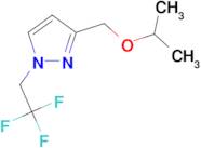 3-(isopropoxymethyl)-1-(2,2,2-trifluoroethyl)-1H-pyrazole