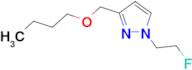 3-(butoxymethyl)-1-(2-fluoroethyl)-1H-pyrazole