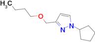 3-(butoxymethyl)-1-cyclopentyl-1H-pyrazole