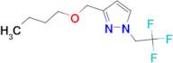 3-(butoxymethyl)-1-(2,2,2-trifluoroethyl)-1H-pyrazole