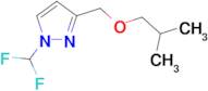 1-(Difluoromethyl)-3-(isobutoxymethyl)-1H-pyrazole