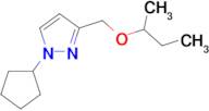 3-(sec-butoxymethyl)-1-cyclopentyl-1H-pyrazole