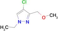 4-chloro-1-ethyl-3-(methoxymethyl)-1H-pyrazole