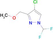 4-Chloro-1-(difluoromethyl)-3-(methoxymethyl)-1H-pyrazole