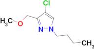 1-butyl-4-chloro-3-(methoxymethyl)-1H-pyrazole