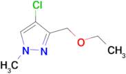 4-chloro-3-(ethoxymethyl)-1-methyl-1H-pyrazole