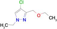 4-chloro-3-(ethoxymethyl)-1-ethyl-1H-pyrazole