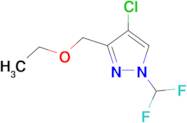 4-Chloro-1-(difluoromethyl)-3-(ethoxymethyl)-1H-pyrazole