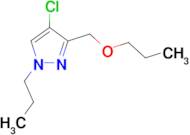 4-chloro-3-(propoxymethyl)-1-propyl-1H-pyrazole