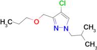 4-chloro-1-isobutyl-3-(propoxymethyl)-1H-pyrazole