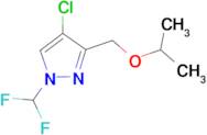 4-Chloro-1-(difluoromethyl)-3-(isopropoxymethyl)-1H-pyrazole