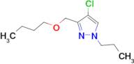 3-(butoxymethyl)-4-chloro-1-propyl-1H-pyrazole