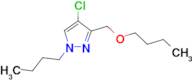 3-(butoxymethyl)-1-butyl-4-chloro-1H-pyrazole