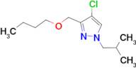 3-(butoxymethyl)-4-chloro-1-isobutyl-1H-pyrazole