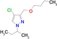 3-(butoxymethyl)-1-sec-butyl-4-chloro-1H-pyrazole