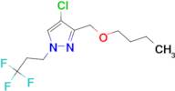 3-(butoxymethyl)-4-chloro-1-(3,3,3-trifluoropropyl)-1H-pyrazole