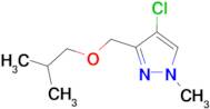 4-chloro-3-(isobutoxymethyl)-1-methyl-1H-pyrazole