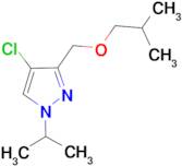 4-chloro-3-(isobutoxymethyl)-1-isopropyl-1H-pyrazole