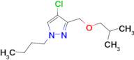 1-butyl-4-chloro-3-(isobutoxymethyl)-1H-pyrazole