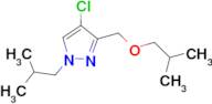 4-chloro-3-(isobutoxymethyl)-1-isobutyl-1H-pyrazole