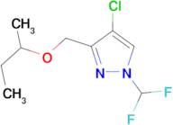 3-(sec-Butoxymethyl)-4-chloro-1-(difluoromethyl)-1H-pyrazole