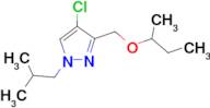 3-(sec-butoxymethyl)-4-chloro-1-isobutyl-1H-pyrazole