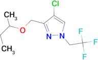 3-(sec-butoxymethyl)-4-chloro-1-(2,2,2-trifluoroethyl)-1H-pyrazole